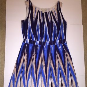 Banana Republic Blue Print Dress